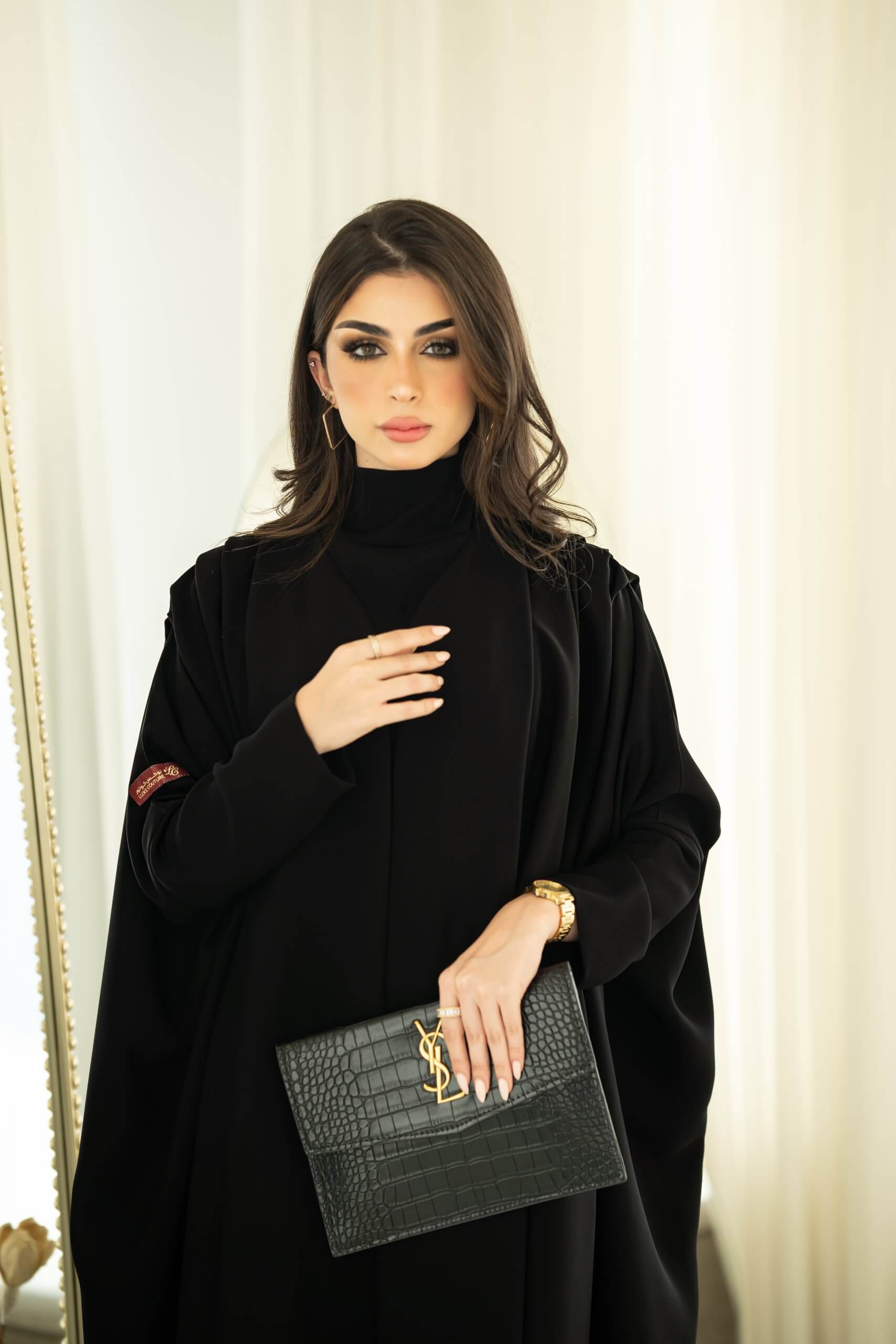 Abaya de luxe en 3 pièces pour les événements d'exception